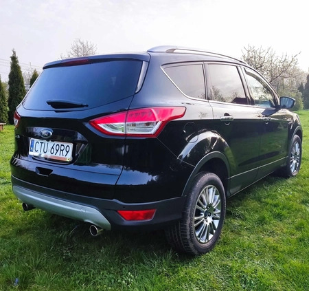 Ford Kuga cena 48999 przebieg: 130000, rok produkcji 2013 z Tuchola małe 92